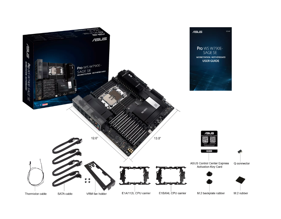 MB ASUS PRO WS W790E-SAGE SE