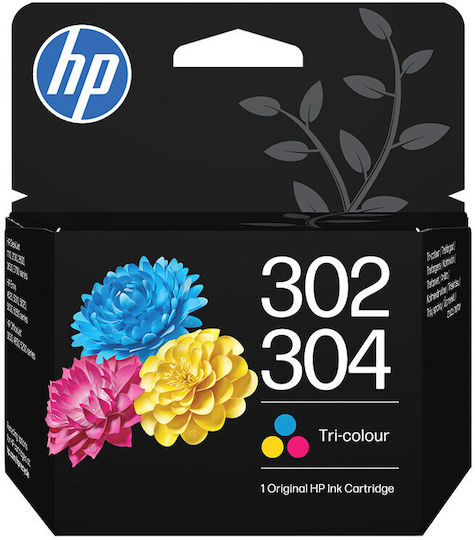 Μελ HP No 302/304 Tri-color Ink 100P