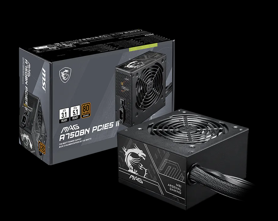 POW/SUP MSI MAG A750BN PCIE5 II