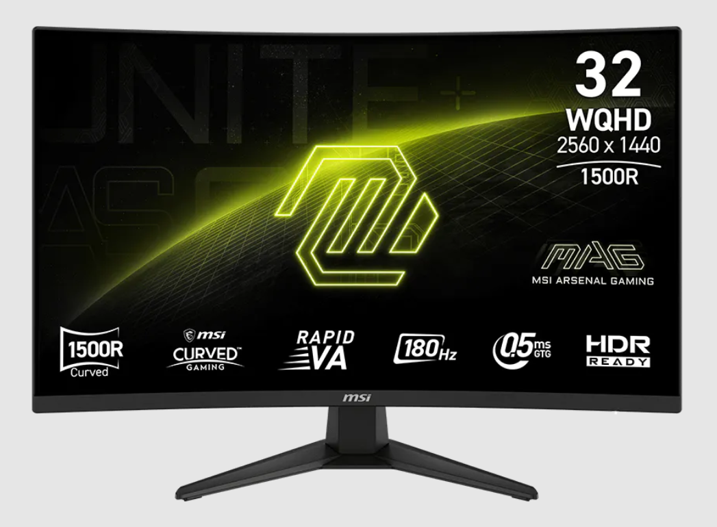 MSI MAG 321CQF E18 Curved Gaming Monitor