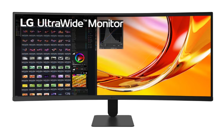 LG 34U601B-B Curved Monitor 34" QHD