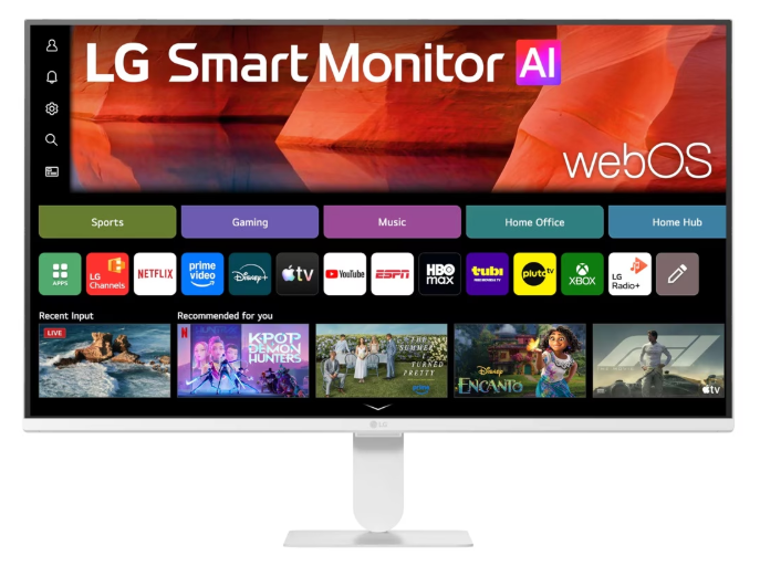 LG 27U511SB-W IPS Smart Monitor 27" FHD