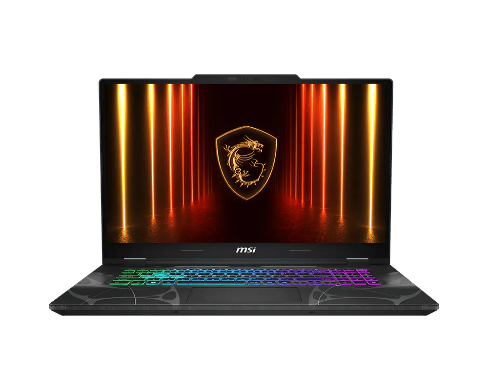 MSI Laptop Cyborg 17 B2RWEKG 17.3'' FHD IPS 144Hz C7-240H/16GB/1TB SSD NVMe PCIe 4.0/NVidia GeForce RTX 5050 8GB/Win 11 Home/2Y/Translucent Black