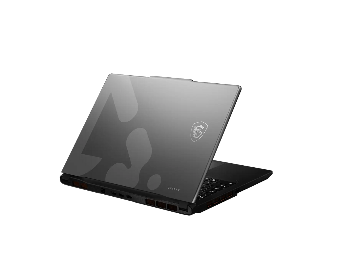 MSI Laptop Cyborg 15 C2WFO 15.6'' FHD IPS 144Hz C7-240H/16GB/512GB SSD NVMe PCIe 4.0/NVidia GeForce RTX 5060 8GB/Win 11 Home/2Y/Platinum Gray