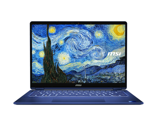 MSI Laptop Prestige 14 Flip AI+ The Starry Night 14.0'' Touch IPS-level FHD+/Ultra X9 378H/32GB/1TB SSD NVMe 4.0/Win 11 Pro/2Y/Vincent van Gogh Edition