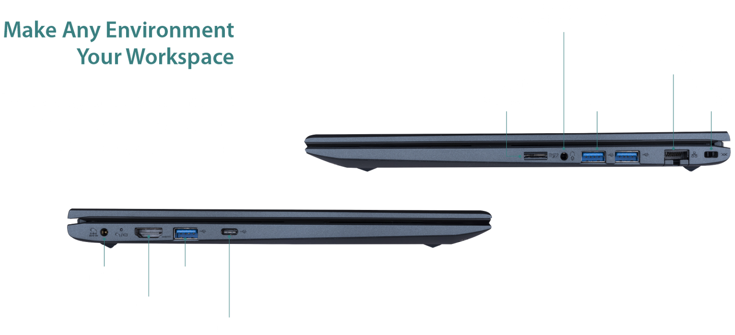 Dynabook Satellite Pro C50 15.6" (Intel Core Ultra 7 - 150U/16GB/1TB SSD/Win 11 Pro)