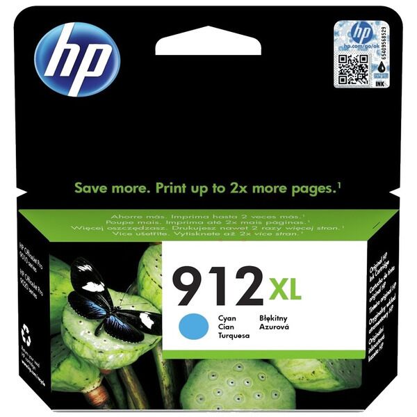 HP 912XL High Yield Cyan Ink Cartr
